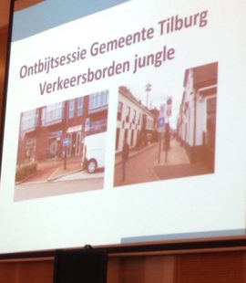 Ronnico geeft presentatie over verkeersborden voor gemeente Tilburg